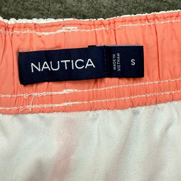 Nautica Pale Coral Men's Swim Trunks Size Small - Picture 3 of 5